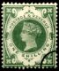 QV: 1s Green (Jubilee)