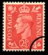 KGVI: 2  1/2d Pale Red