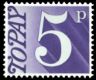 5p Pale Violet [To Pay Labels]