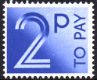 2p Bright Blue [To Pay Labels]