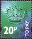 20p Sea Green [To Pay Labels]