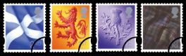 Click to view all covers for Scotland (white borders) 2nd, 1st, E, 68p