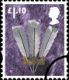 Wales £1.10 Prince of Wales Feathers