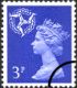 Isle of Man 3p Bright Blue