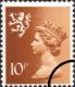 Scotland 10p Orange-brown