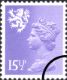 Scotland 15 1/2p Pale Violet