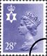 Northern Ireland 28p Violet-blue