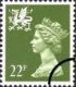 Wales 22p Yellowish-green