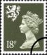 Scotland 18p Olive-green