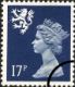 Scotland 17p Dark Blue