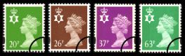 Click to view all covers for Northern Ireland 20p, 26p, 37p, 63p