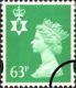 Northern Ireland 63p Emerald-green