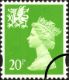 Wales 20p Light Green