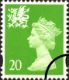 Wales 20p Light Green (dropped 'p')