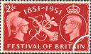 03.05.1951
Festival of Britain: 2 1/2d
