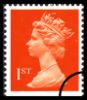 07.08.1990
Machins: 1st Flame (ex stamp book)