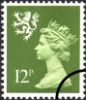 23.07.1980
Scotland 12p Yellowish-green