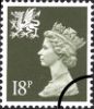 06.01.1987
Wales 18p Olive-green