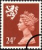 28.11.1989
Scotland 24p Terracotta