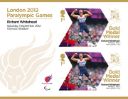 Athletics - Men's 200m T42: Paralympic Gold Medal 6: Miniature Sheet