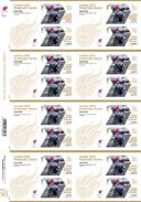 Athletics - Men's Marathon T54: Paralympic Gold Medal 34 [Gold Medallist Stamp Sheet]