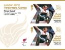 Athletics - Track - Men's 100m T53: Paralympic Gold Medal 18: Miniature Sheet