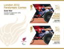 Athletics - Track - Men's 1500m T54: Paralympic Gold Medal 22: Miniature Sheet