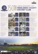 Middlesex CCC [Commemorative Sheet]