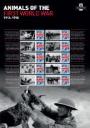 Animals of WWI [Commemorative Sheet]