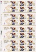 Cycling - Track - Women's Keirin: Olympic Gold Medal 8 [Gold Medallist Stamp Sheet]