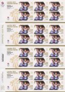 Cycling - Track - Women’s Team Pursuit: Olympic Gold Medal 11 [Gold Medallist Stamp Sheet]