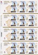 Athletics - Men’s Long Jump: Olympic Gold Medal 13 [Gold Medallist Stamp Sheet]