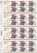 Sailing - Finn - Men’s Heavyweight Dinghy: Olympic Gold Medal 15 [Gold Medallist Stamp Sheet]