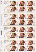 Cycling - Track - Women’s Omnium: Olympic Gold Medal 21 [Gold Medallist Stamp Sheet]