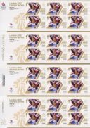 Cycling - Track: Men’s Keirin: Olympic Gold Medal 22 [Gold Medallist Stamp Sheet]