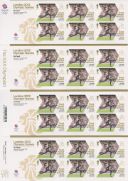 Athletics - Track - Men’s 5000m: Olympic Gold Medal 27 [Gold Medallist Stamp Sheet]