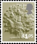 England £1.05 Oak Tree