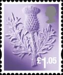 Scotland £1.05 Thistle