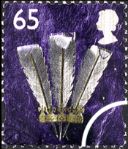 Wales 65p Prince of Wales Feathers