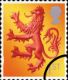 Scotland 1st Scottish Lion (Self Adhesive)