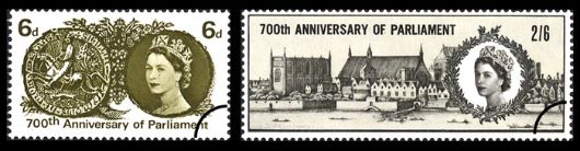 700th Anniv. of Parliament Stamp(s)