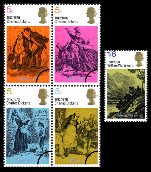 Literary Anniversaries 1970 Stamp(s)