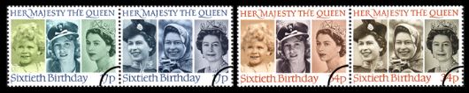 Queen's 60th Birthday Stamp(s)