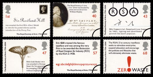 Royal Society of Arts Stamp(s)