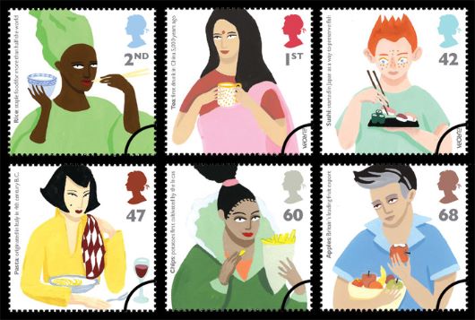 Changing Tastes of Britain Stamp(s)