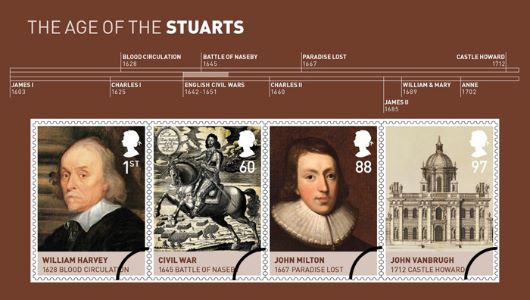 The Stuarts: Miniature Sheet