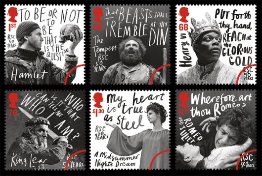 Royal Shakespeare Company Stamp(s)