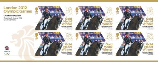 Equestrian - Individual Dressage: Olympic Gold Medal 23: Miniature Sheet