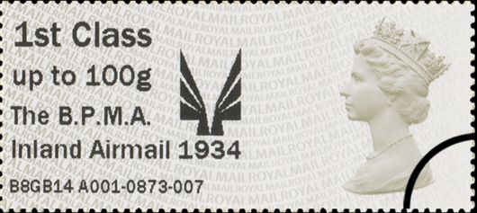 BPMA Inland Airmail