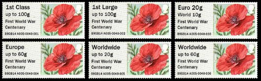 Poppy WW1 Centenary